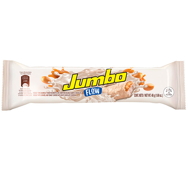 CHOCOLATINA JUMBO 48G FLOW BLANCA